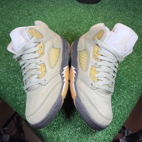 AIR JORDAN 5 JADE - Kids Basketball Shoes - SIZE 6Y - Picture 7 of 9